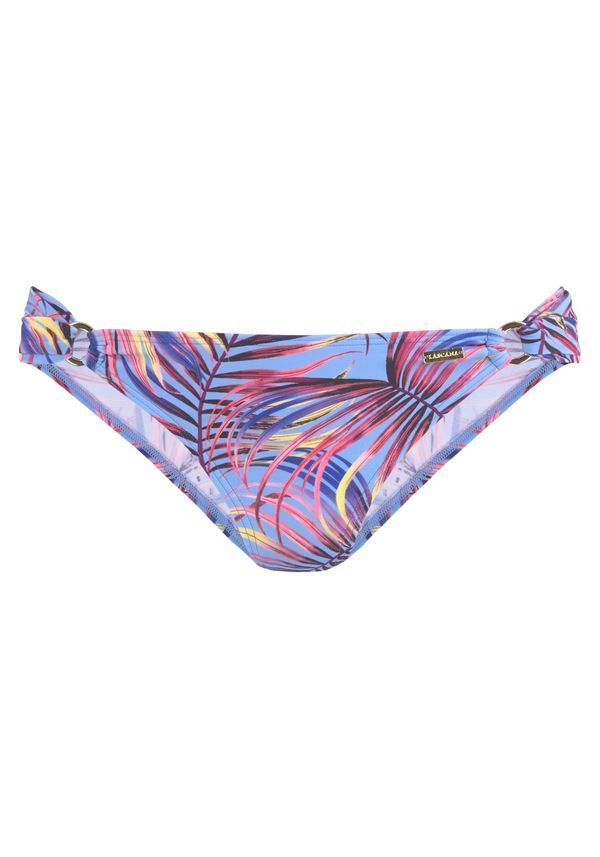 LASCANA LASCANA Bikini donji dio 'Breese'  nebesko plava / svijetložuta / patlidžan / svijetloroza