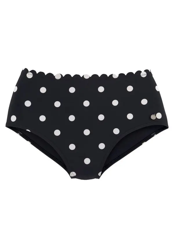 LASCANA LASCANA Bikini donji dio  crna / bijela