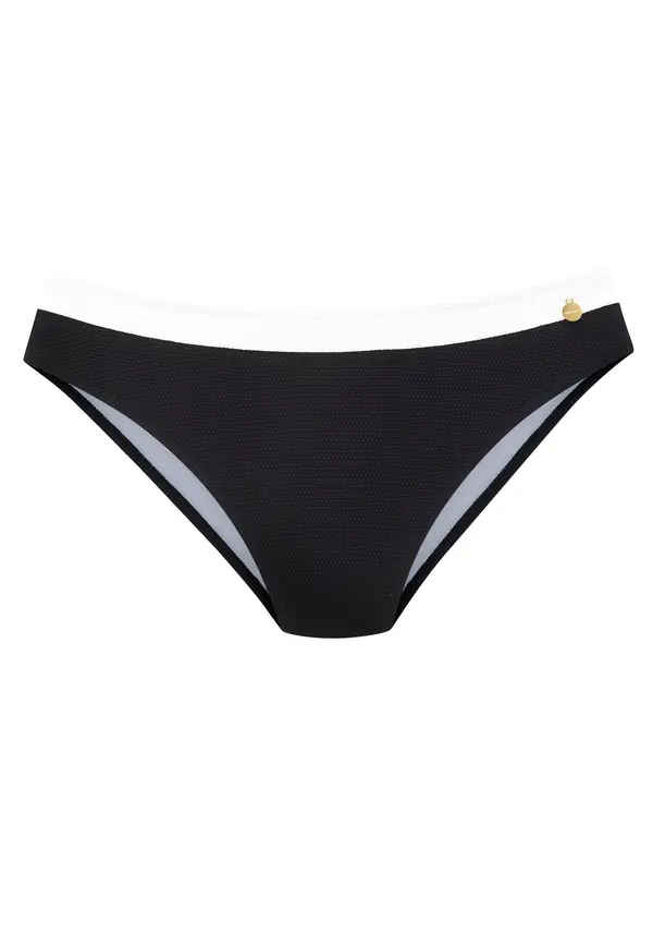 LASCANA LASCANA Bikini donji dio  crna / bijela