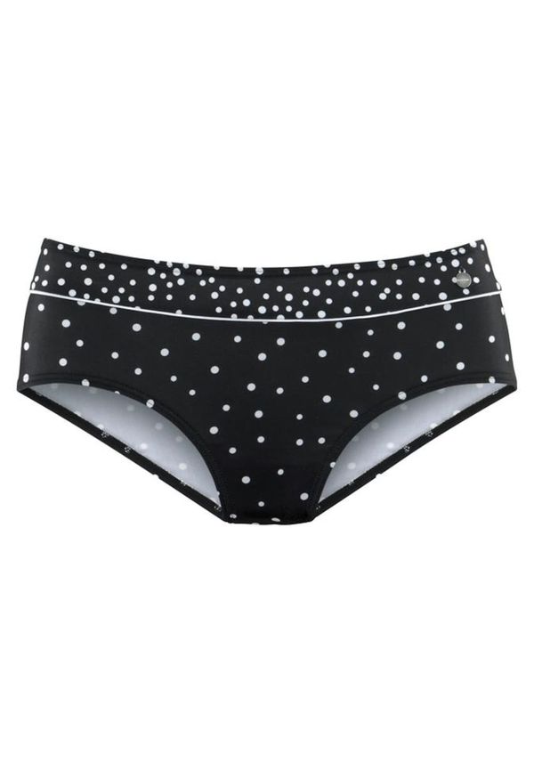 LASCANA LASCANA Bikini donji dio 'Leona'  crna / bijela