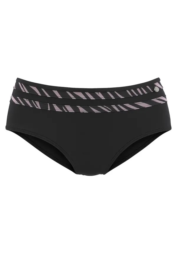 LASCANA LASCANA Bikini donji dio  ljubičasta / crna