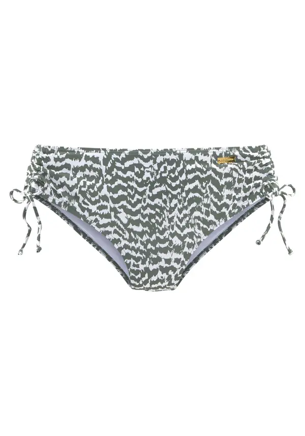 LASCANA LASCANA Bikini donji dio  maslinasta / bijela