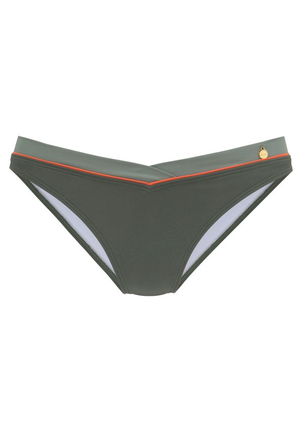 LASCANA LASCANA Bikini donji dio  maslinasta / narančasta