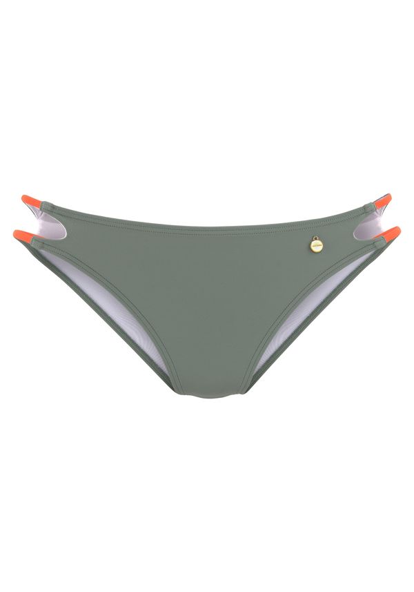 LASCANA LASCANA Bikini donji dio  maslinasta / pastelno zelena / roza