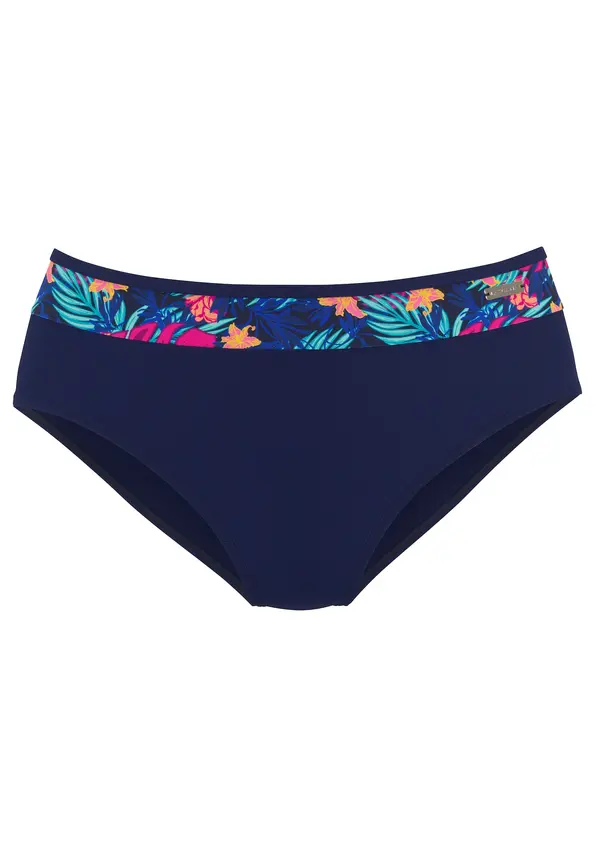 LASCANA LASCANA Bikini donji dio  mornarsko plava / tirkiz / narančasta / roza