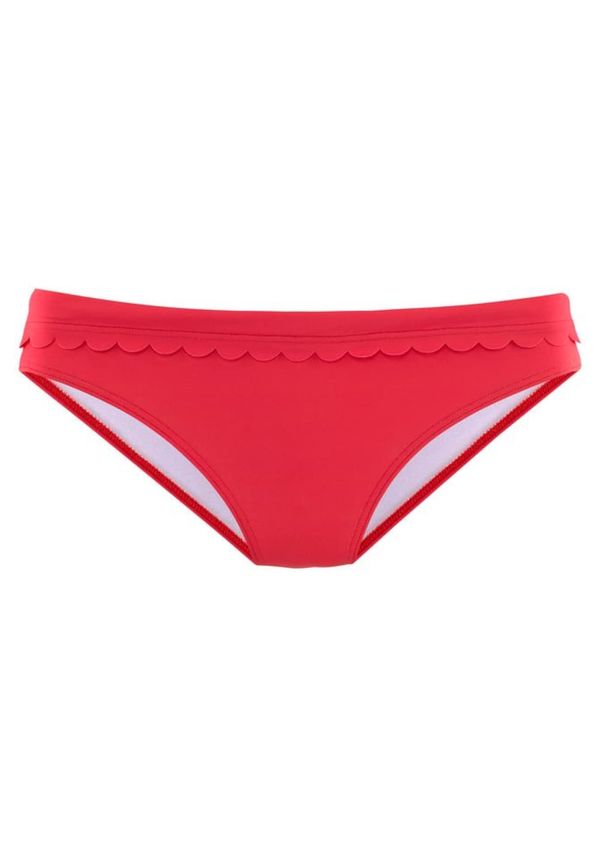 LASCANA LASCANA Bikini donji dio 'Scallop'  crvena