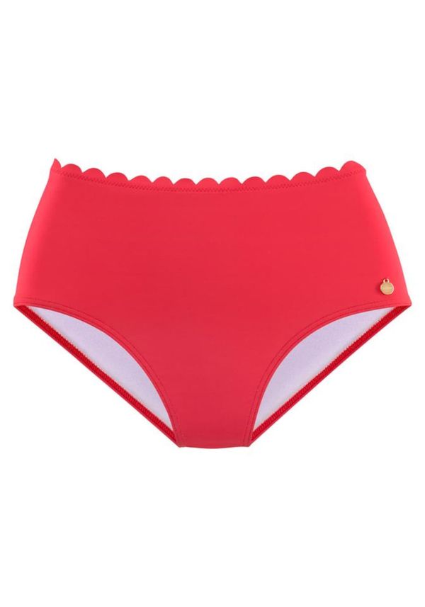 LASCANA LASCANA Bikini donji dio 'Scallop'  crvena