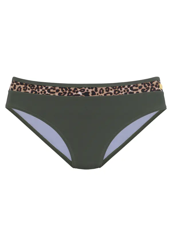 LASCANA LASCANA Bikini donji dio  smeđa / kaki / crna