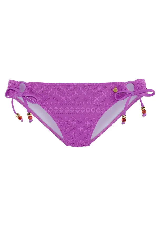 LASCANA LASCANA Bikini donji dio  smeđa / zlatna / ljubičasta
