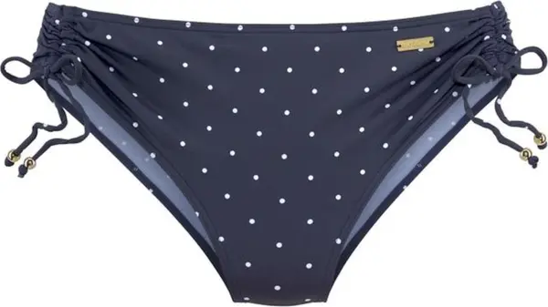 LASCANA LASCANA Bikini donji dio 'Sparkel'  morsko plava / bijela