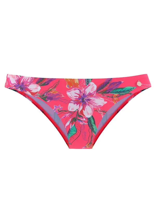 LASCANA LASCANA Bikini donji dio  tamno zelena / roza