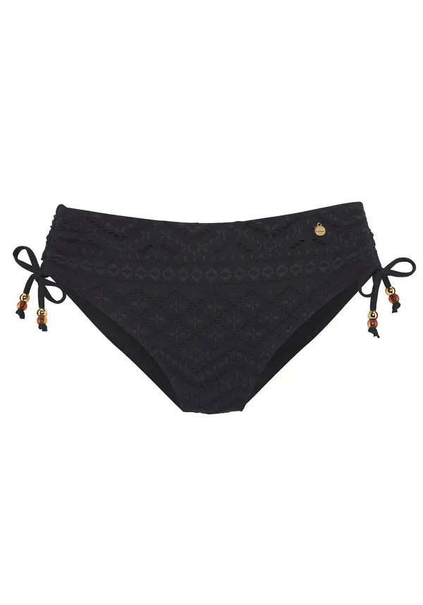 LASCANA LASCANA Bikini donji dio  tamo siva / crna