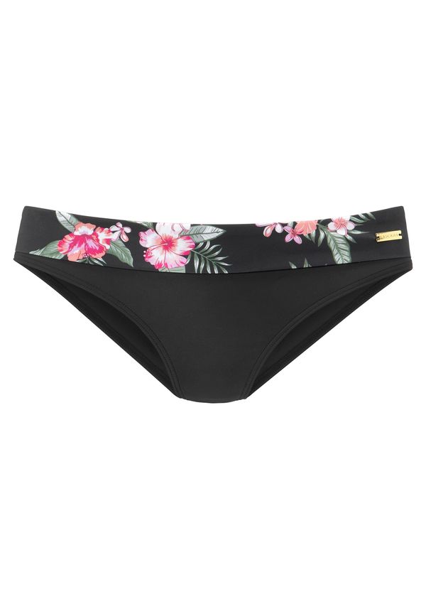 LASCANA LASCANA Bikini donji dio  travnato zelena / koraljna / roza / bijela