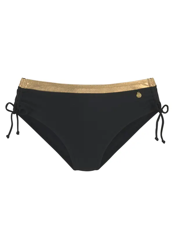 LASCANA LASCANA Bikini donji dio  zlatno žuta / crna