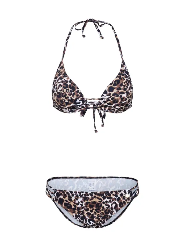 LASCANA LASCANA Bikini  ecru/prljavo bijela / smeđa / crna