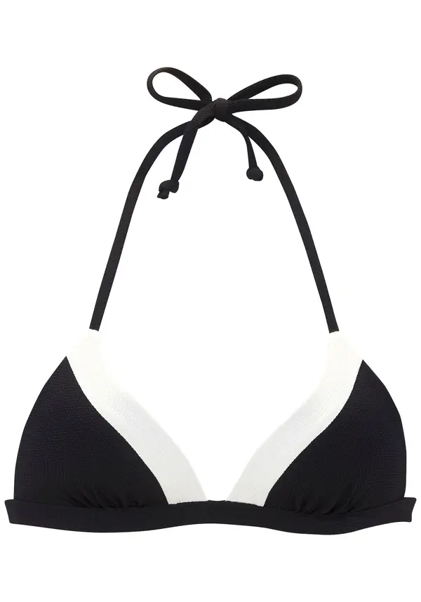 LASCANA LASCANA Bikini gornji dio  crna / bijela