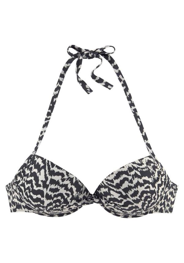 LASCANA LASCANA Bikini gornji dio  crna / bijela