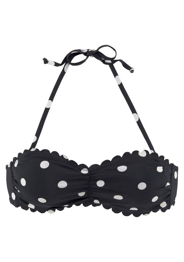 LASCANA LASCANA Bikini gornji dio  crna / bijela