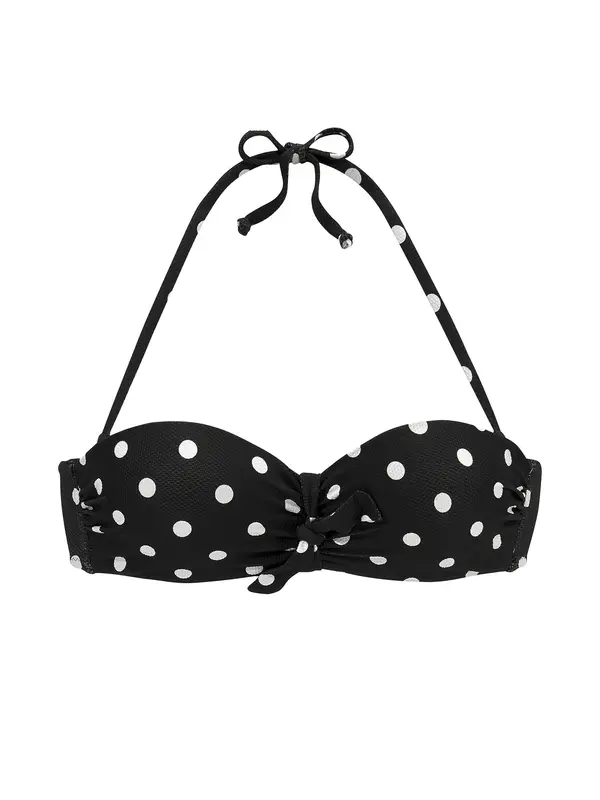 LASCANA LASCANA Bikini gornji dio  crna / bijela