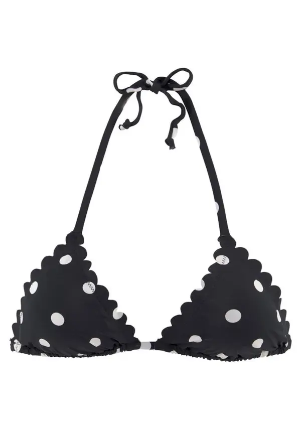 LASCANA LASCANA Bikini gornji dio  crna / bijela