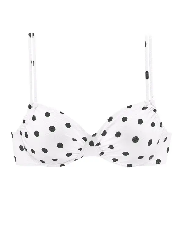 LASCANA LASCANA Bikini gornji dio  crna / bijela