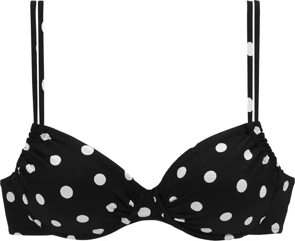 LASCANA LASCANA Bikini gornji dio  crna / bijela