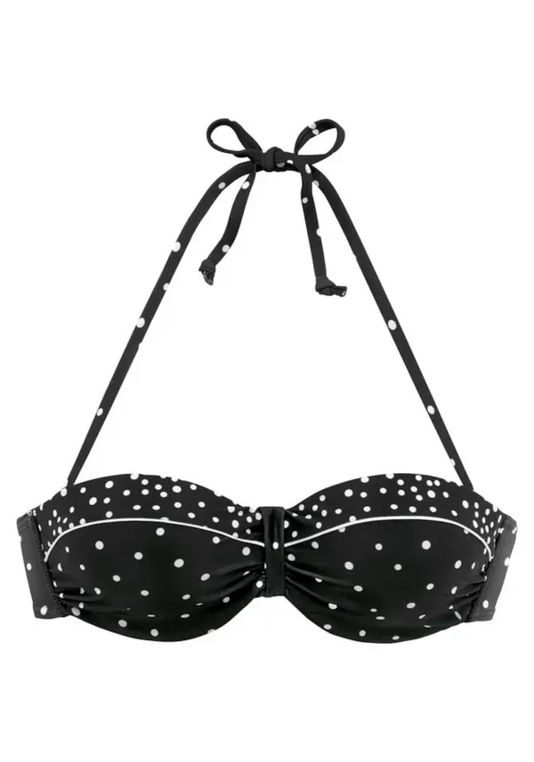 LASCANA LASCANA Bikini gornji dio  crna / bijela