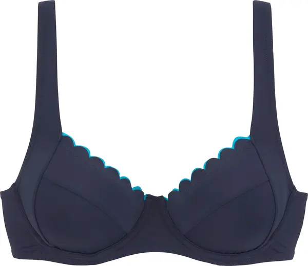 LASCANA LASCANA Bikini gornji dio  crno plava