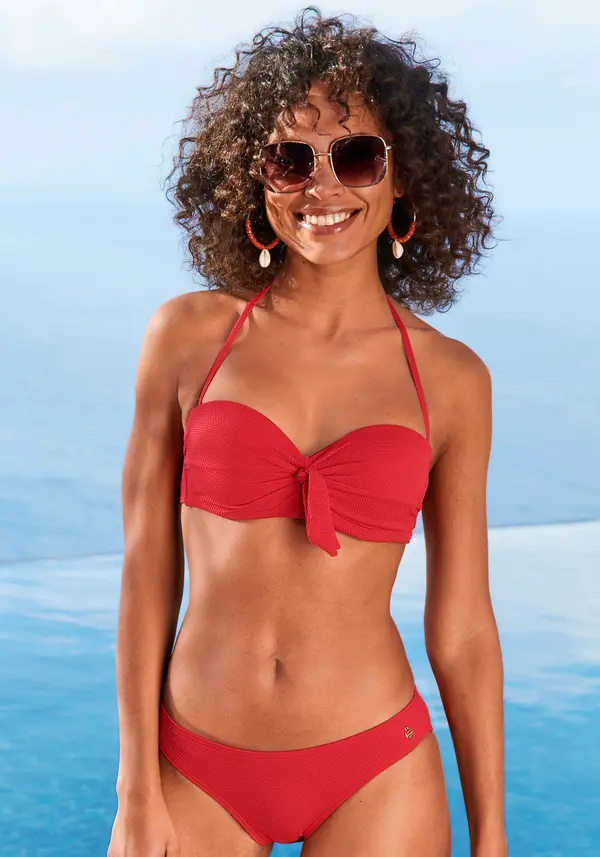 LASCANA LASCANA Bikini gornji dio  crvena