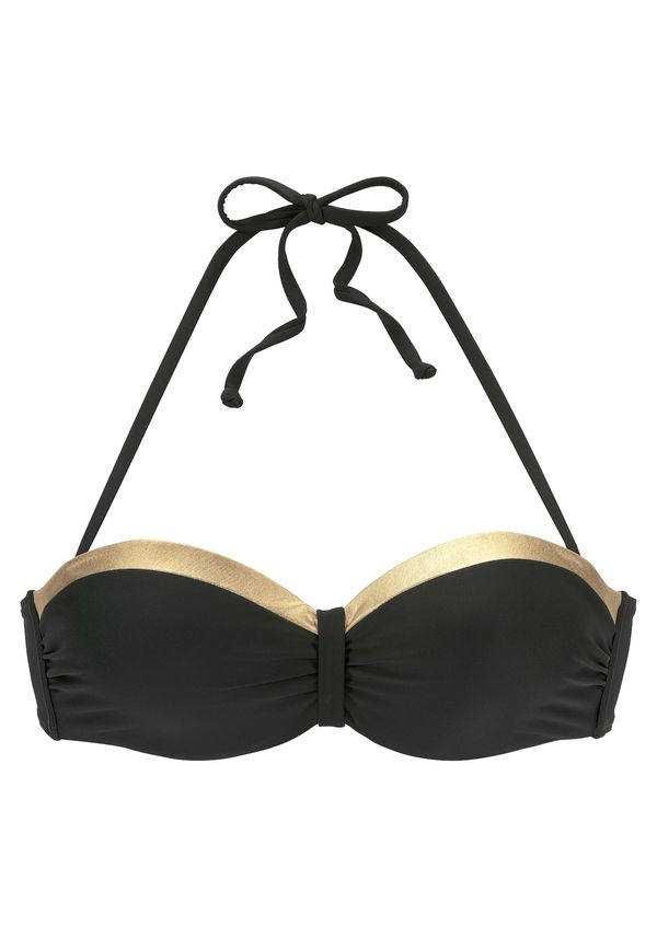 LASCANA LASCANA Bikini gornji dio 'Elodie'  zlatna / crna
