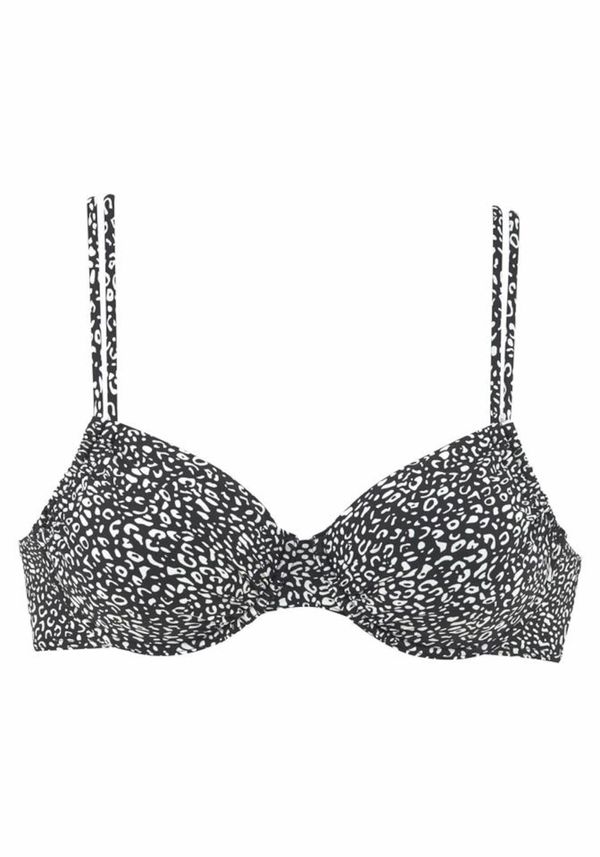 LASCANA LASCANA Bikini gornji dio 'Leo'  crna