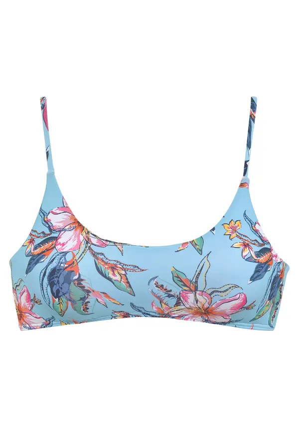 LASCANA LASCANA Bikini gornji dio 'Malia'  plava / narančasta / roza