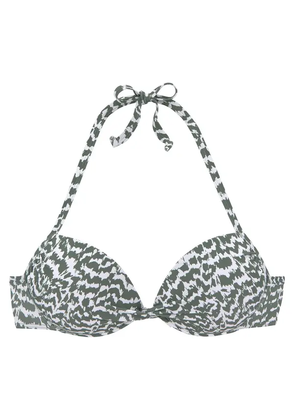 LASCANA LASCANA Bikini gornji dio  maslinasta / bijela
