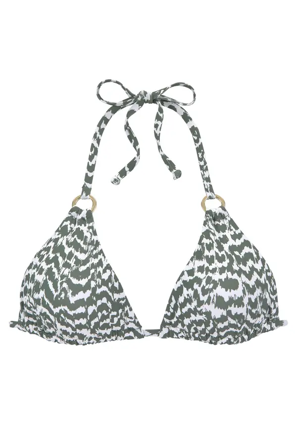 LASCANA LASCANA Bikini gornji dio  maslinasta / bijela