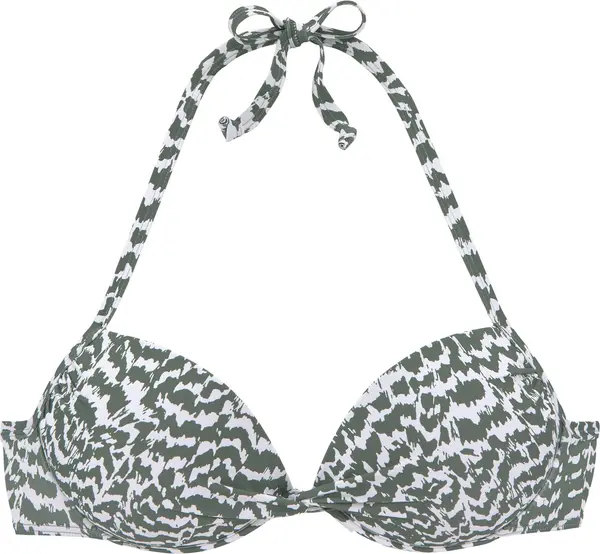 LASCANA LASCANA Bikini gornji dio  maslinasta / bijela