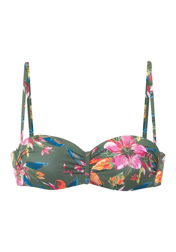 LASCANA LASCANA Bikini gornji dio  plava / maslinasta / narančasta / roza