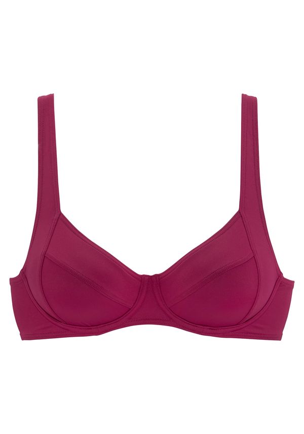 LASCANA LASCANA Bikini gornji dio 'Pride'  ljubičasto crvena