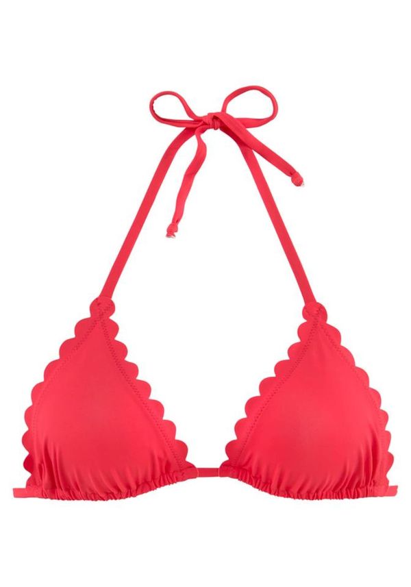 LASCANA LASCANA Bikini gornji dio 'Scallop'  crvena