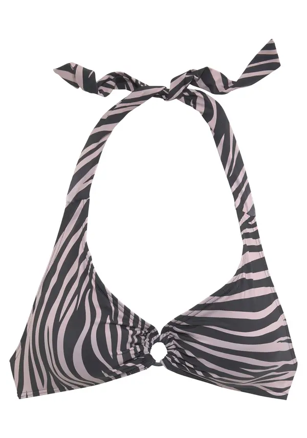 LASCANA LASCANA Bikini gornji dio  siva / crna