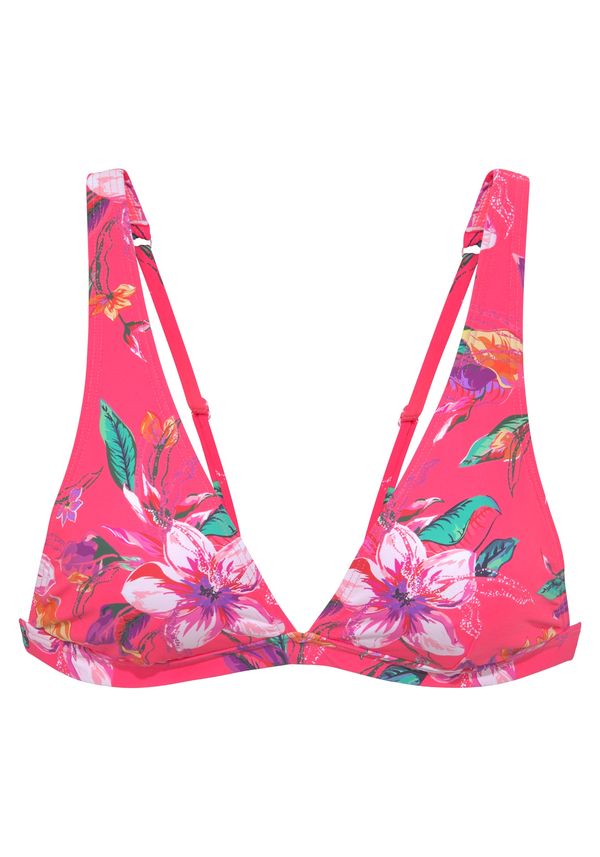 LASCANA LASCANA Bikini gornji dio  smaragdno zelena / tamno zelena / ljubičasta / roza / magenta