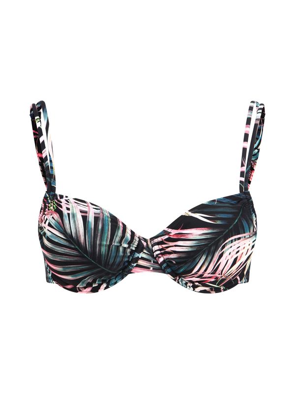 LASCANA LASCANA Bikini gornji dio  smaragdno zelena / travnato zelena / roza