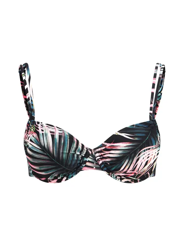 LASCANA LASCANA Bikini gornji dio  smaragdno zelena / travnato zelena / roza