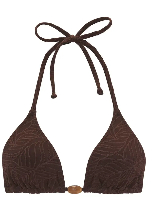 LASCANA LASCANA Bikini gornji dio  smeđa / tamno smeđa
