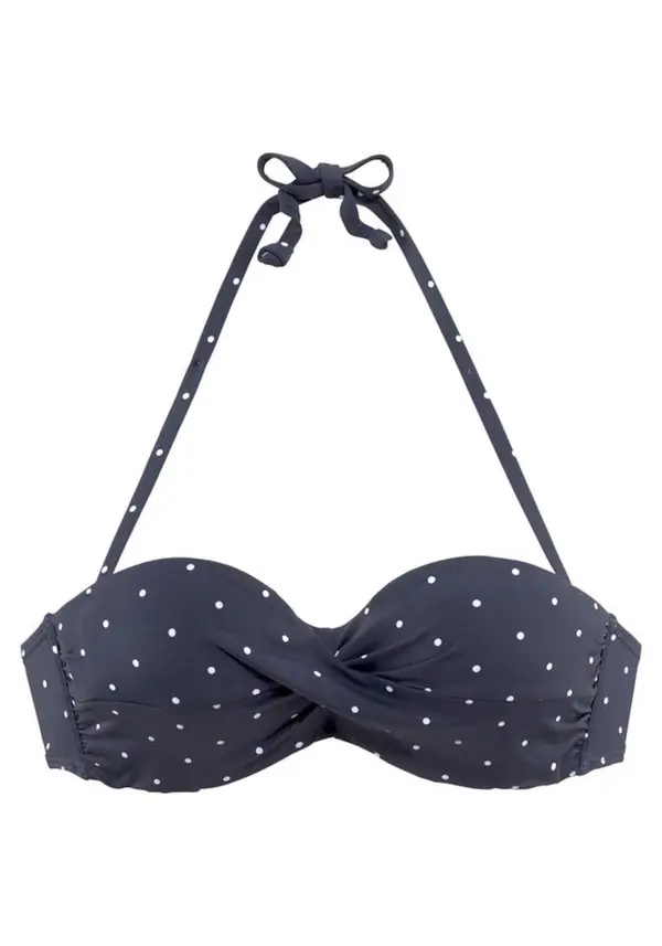 LASCANA LASCANA Bikini gornji dio 'Sparkel'  mornarsko plava