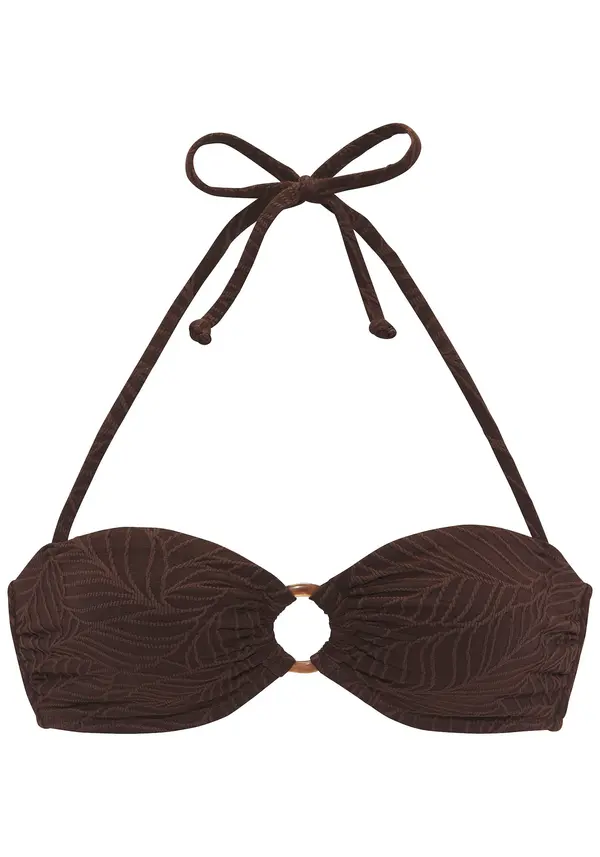LASCANA LASCANA Bikini gornji dio  tamno smeđa