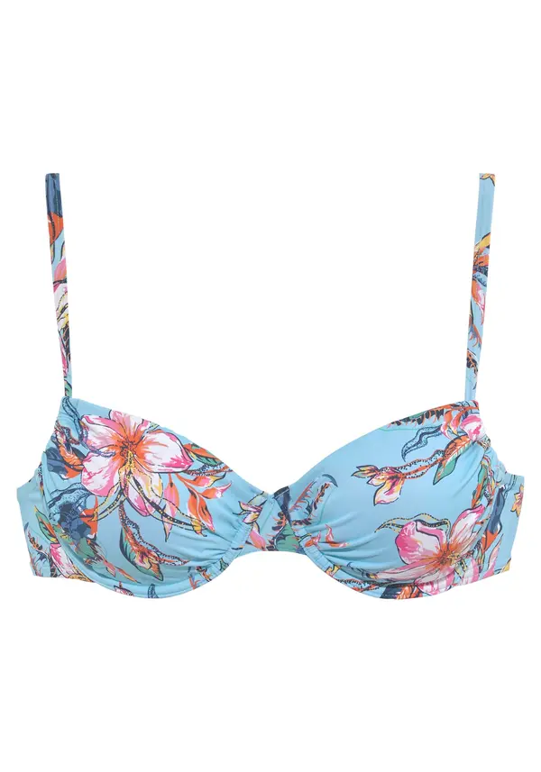 LASCANA LASCANA Bikini gornji dio  tirkiz / svijetloplava / narančasta / roza