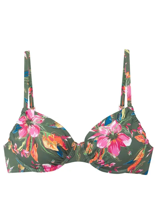 LASCANA LASCANA Bikini gornji dio  zelena / miks boja