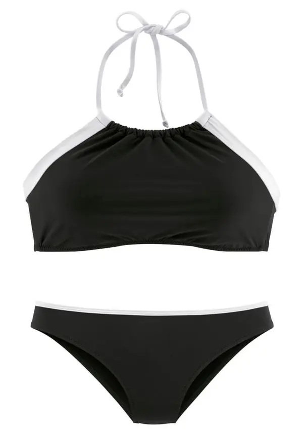 LASCANA LASCANA Bikini 'Jolie'  crna / bijela