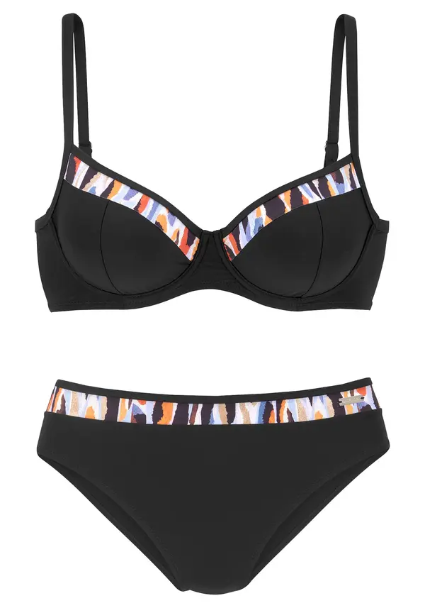 LASCANA LASCANA Bikini  miks boja / crna
