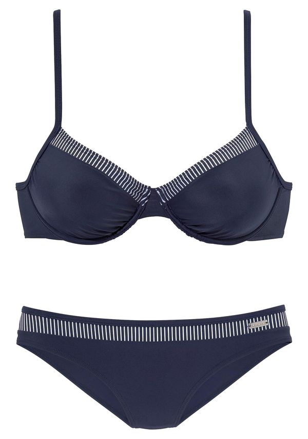 LASCANA LASCANA Bikini  morsko plava / bijela